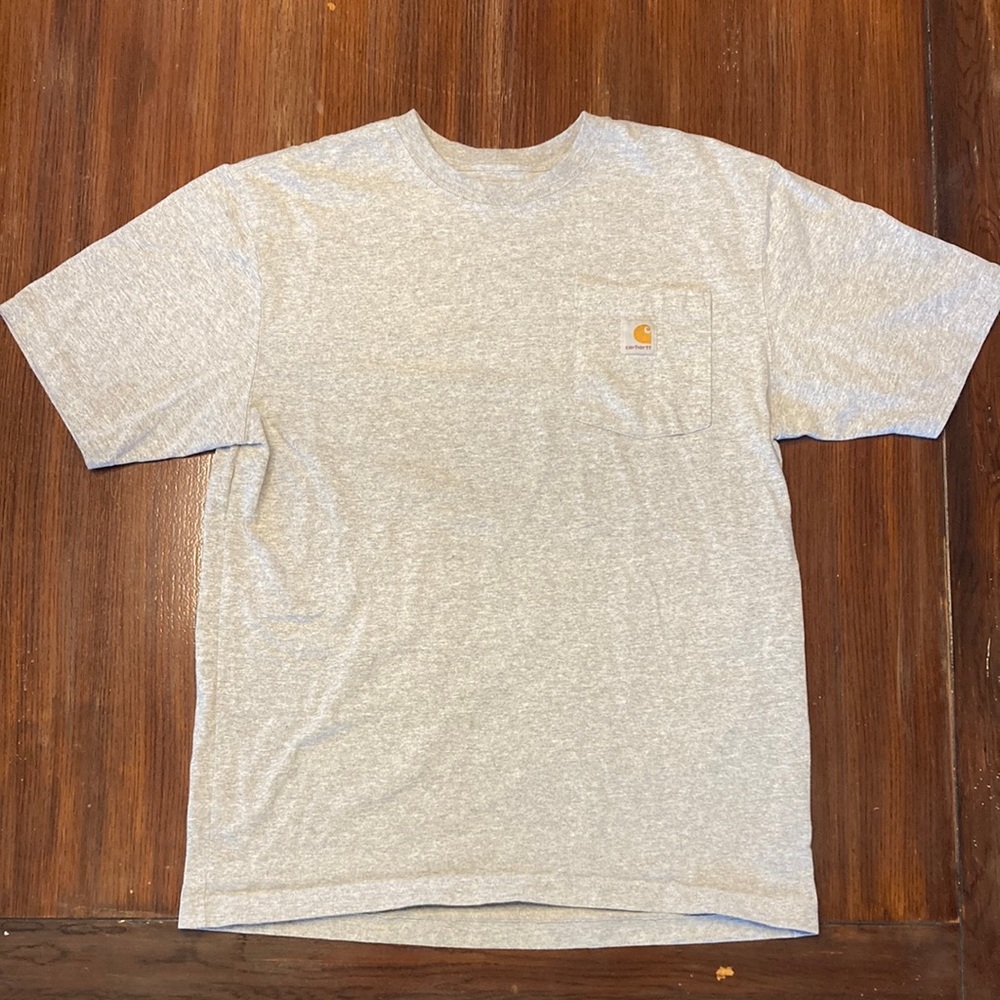 Men’s Grey Carhartt Tshirt Size Medium